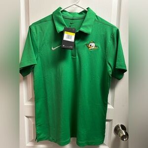 Oregon Ducks Nike Green Golf Polo